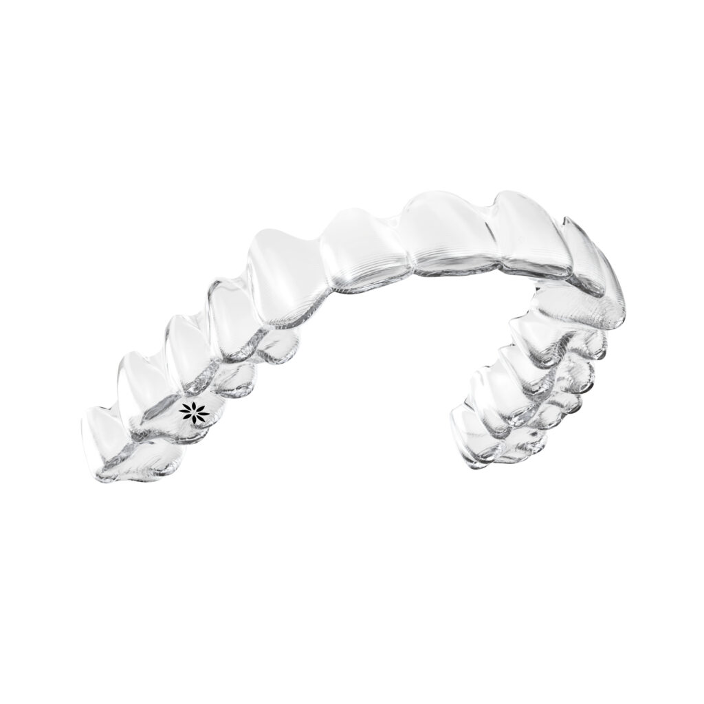 Adult Upper On White Invisalign