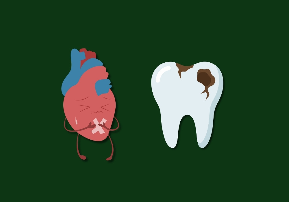 dental cavities and heart problems