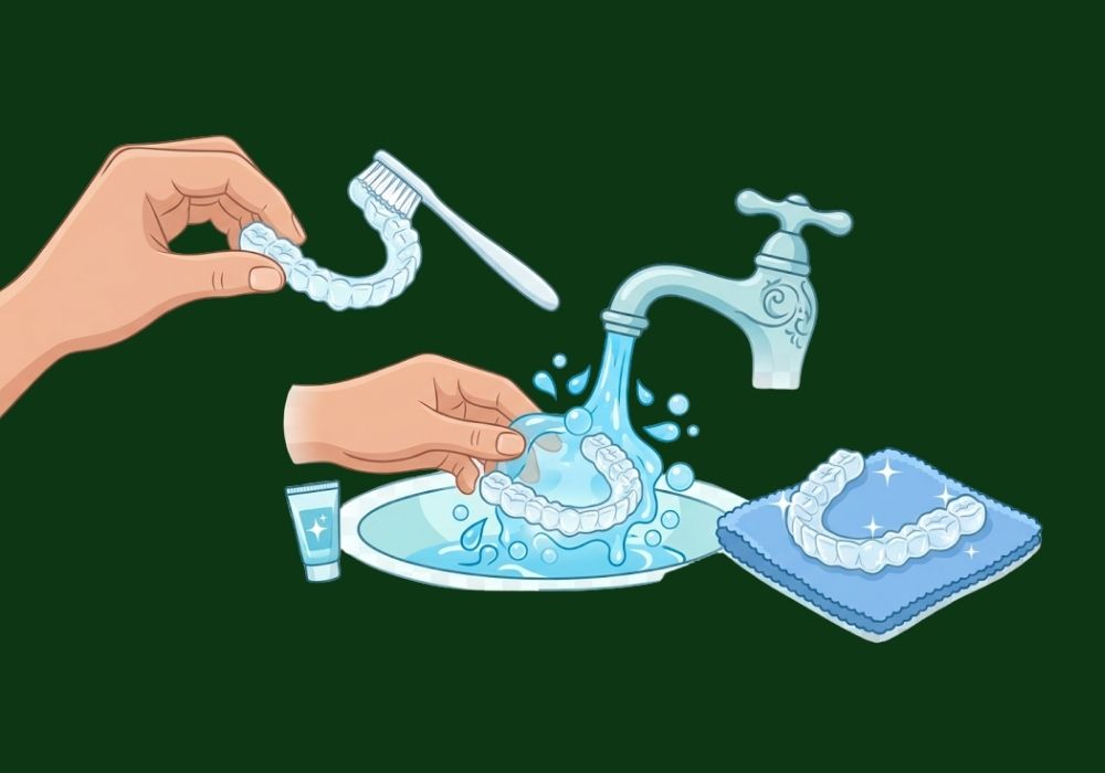 clean invisalign retainers properly